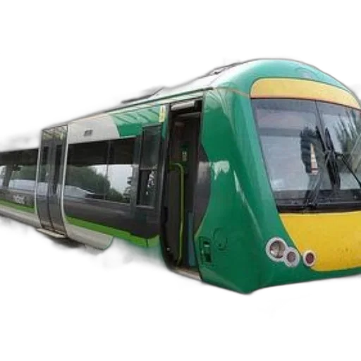 car, 3d render, green, yellow transparent PNG cut-out