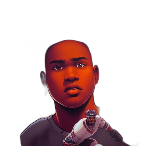 robot, weapon, face, staff transparent PNG cut-out