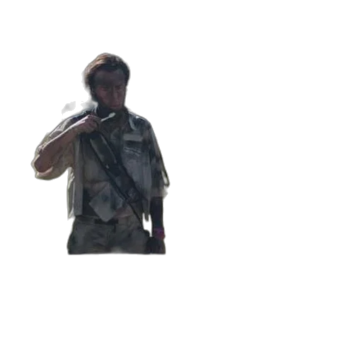 staff, jacket, weapon, creature transparent PNG cut-out