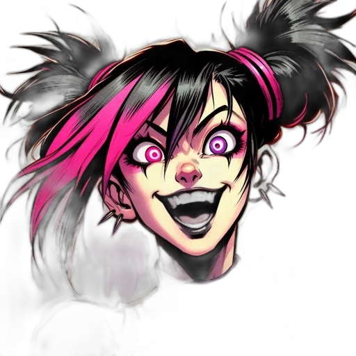 face, mask, creature, hair transparent PNG cut-out