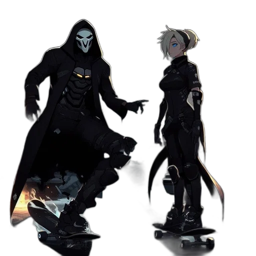 mask, staff, concept art, fantasy art transparent PNG cut-out