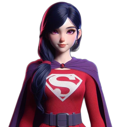 3d render, concept art, comic book art, fantasy art transparent PNG cut-out