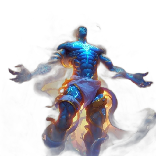 creature, robot, dragon, staff transparent PNG cut-out
