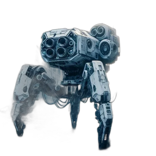 robot, weapon, animal, creature transparent PNG cut-out