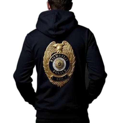 jacket, staff, weapon, police transparent PNG cut-out
