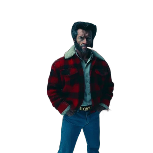 jacket, hat, robot, animal transparent PNG cut-out
