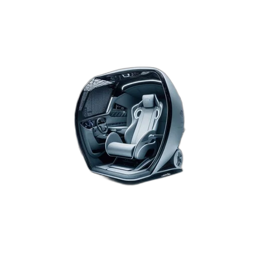 car, robot, furniture, 3d render transparent PNG cut-out