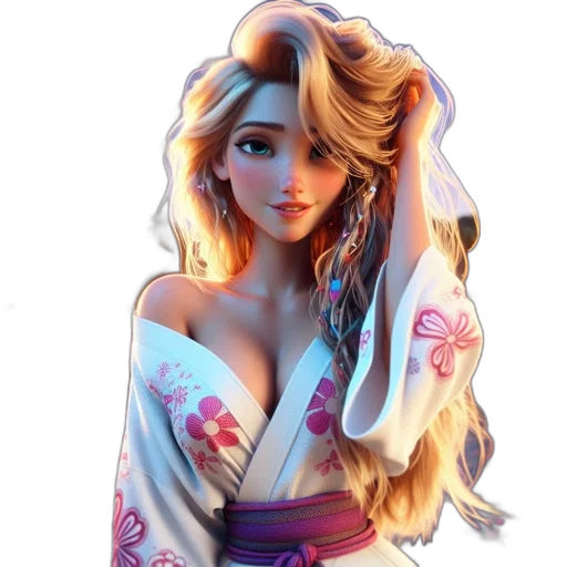 dress, fantasy art, concept art, photorealistic transparent PNG cut-out