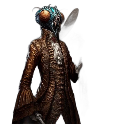 staff, mask, robot, creature transparent PNG cut-out