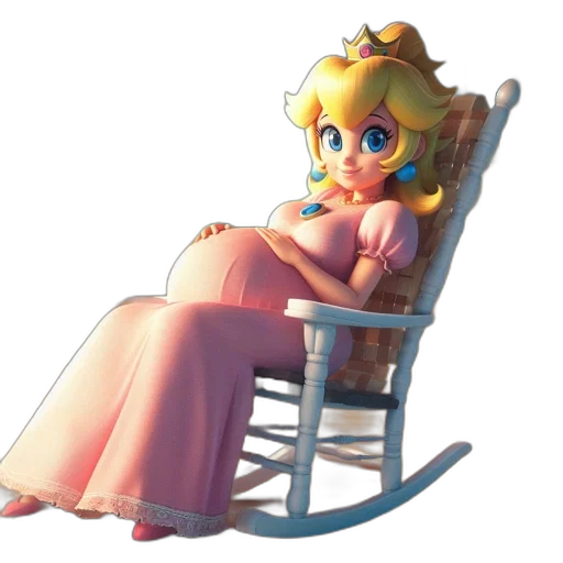 dress, crown, furniture, staff transparent PNG cut-out