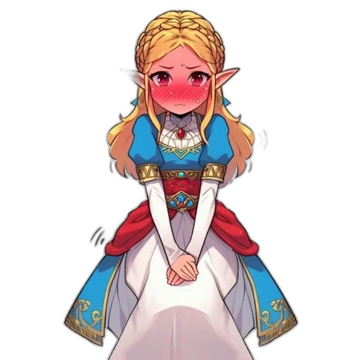 dress, staff, crown, face transparent PNG cut-out