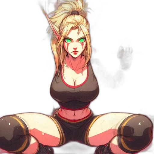 staff, concept art, fantasy art, anime transparent PNG cut-out