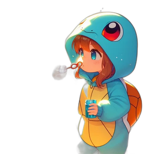 staff, jacket, dragon, creature transparent PNG cut-out