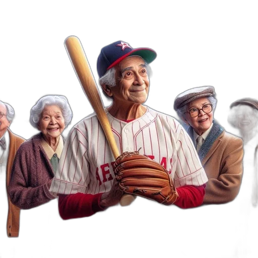 staff, concept art, photorealistic, elderly transparent PNG cut-out