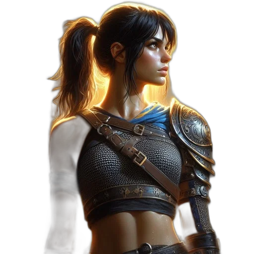 sword, concept art, fantasy art, 3d render transparent PNG cut-out