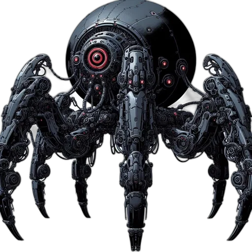 robot, creature, weapon, animal transparent PNG cut-out