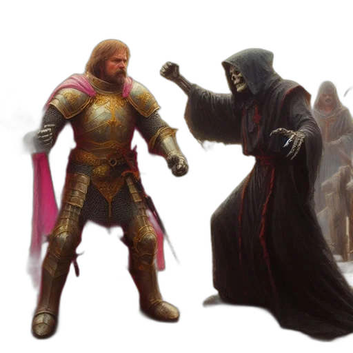 concept art, fantasy art, comic book art, pixel art transparent PNG cut-out