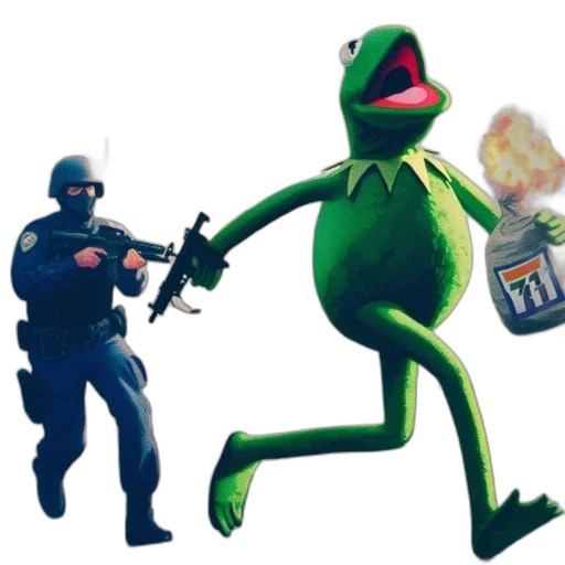 weapon, food, creature, robot transparent PNG cut-out