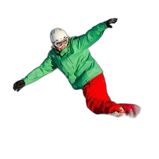 jacket, staff, mask, creature transparent PNG cut-out