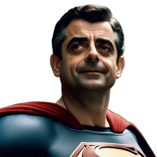 face, staff, comic book art, photorealistic transparent PNG cut-out