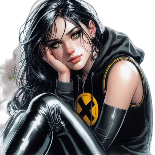 jacket, comic book art, fantasy art, concept art transparent PNG cut-out
