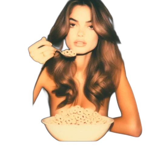 food, dress, hair, jewelry transparent PNG cut-out