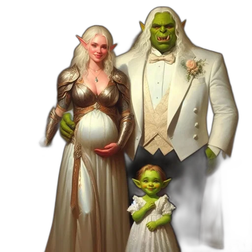 concept art, fantasy art, 3d render, photorealistic transparent PNG cut-out