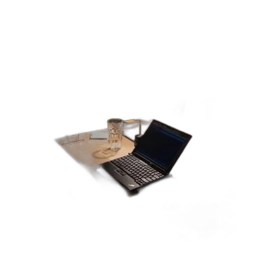furniture, staff, 3d render, earth tones transparent PNG cut-out