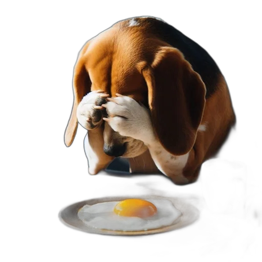 food, animal, photorealistic, oil painting transparent PNG cut-out