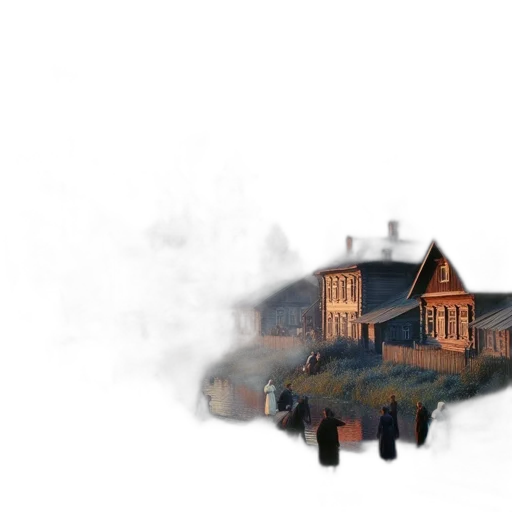 building, concept art, 3d render, fantasy art transparent PNG cut-out