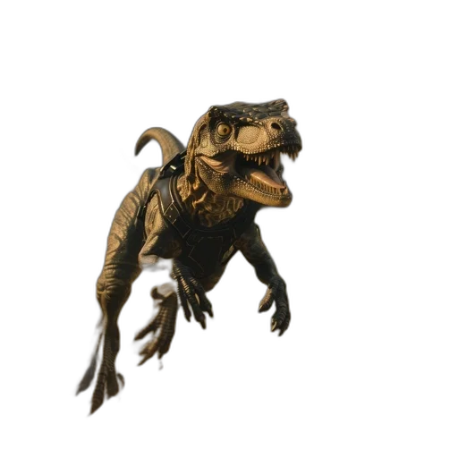 dragon, creature, animal, staff transparent PNG cut-out