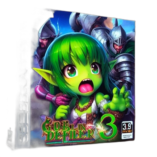 3d render, concept art, fantasy art, box transparent PNG cut-out