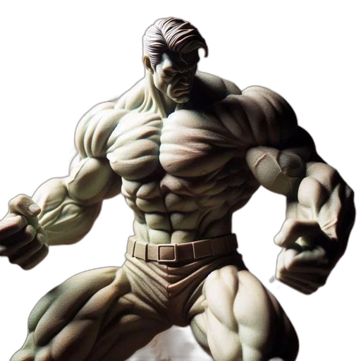 concept art, comic book art, 3d render, photorealistic transparent PNG cut-out