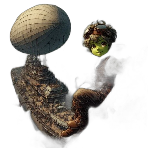 dragon, creature, mask, hat transparent PNG cut-out