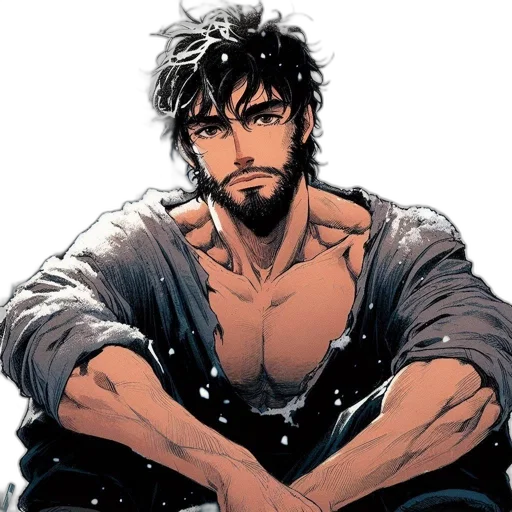 comic book art, concept art, anime, cartoon transparent PNG cut-out