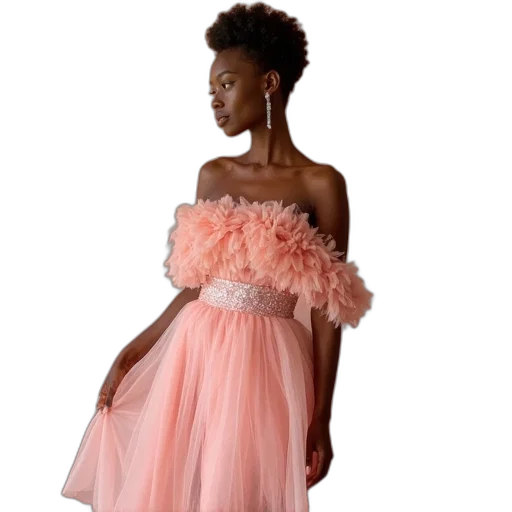 dress, pastel, octavia, coleman transparent PNG cut-out