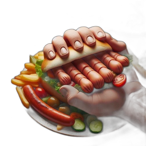 food, hat, weapon, creature transparent PNG cut-out