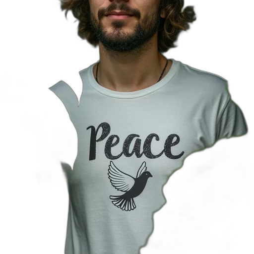 face, photorealistic, person, shirt transparent PNG cut-out