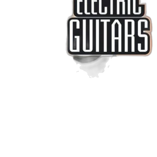 pixel art, cover, electric, guitars transparent PNG cut-out