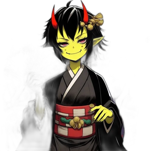 staff, dragon, mask, anime transparent PNG cut-out
