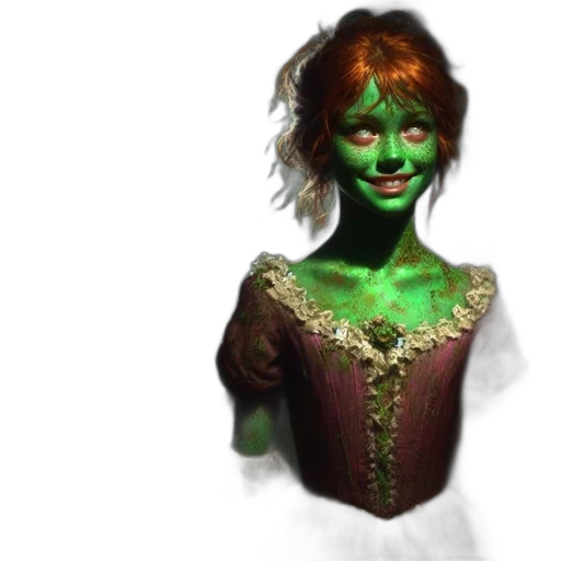 mask, creature, face, dress transparent PNG cut-out