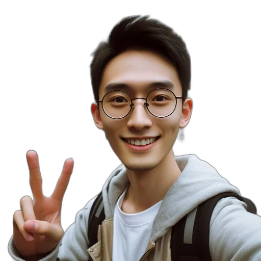 staff, face, jacket, photorealistic transparent PNG cut-out