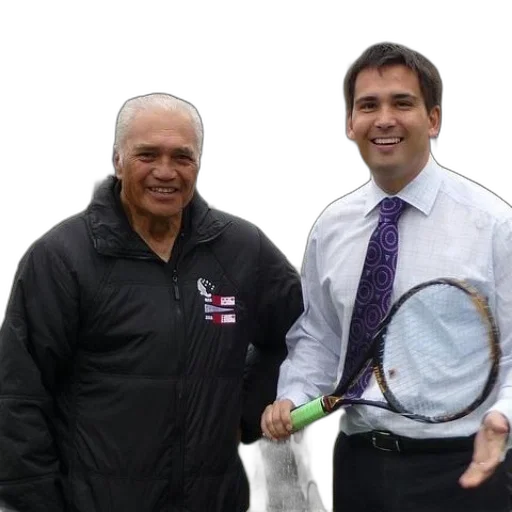 staff, two, men, stand transparent PNG cut-out