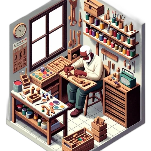 furniture, jewelry, robot, staff transparent PNG cut-out