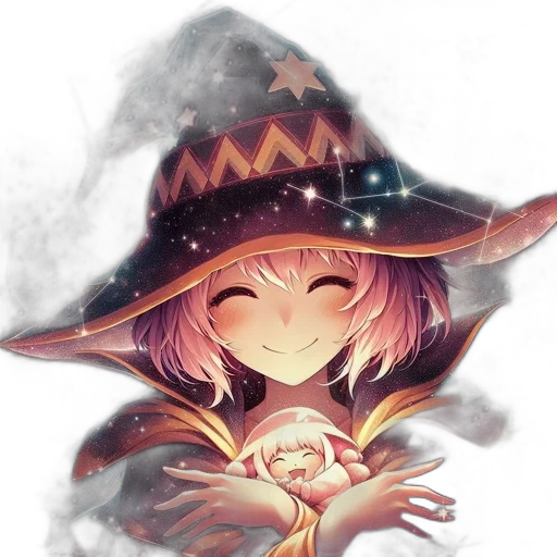 hat, staff, mask, weapon transparent PNG cut-out