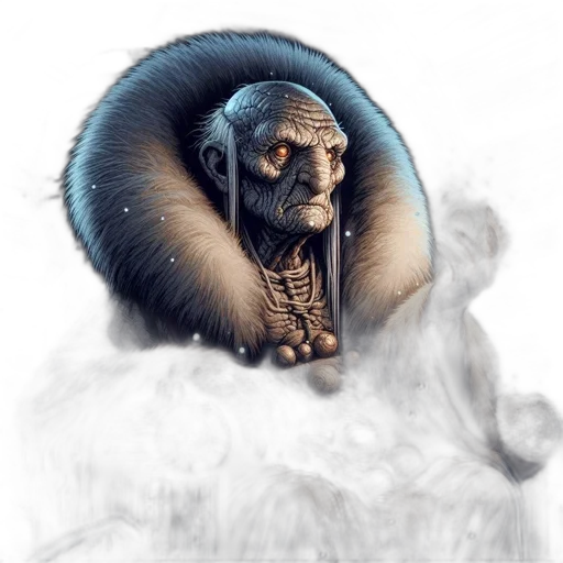 creature, animal, mask, concept art transparent PNG cut-out