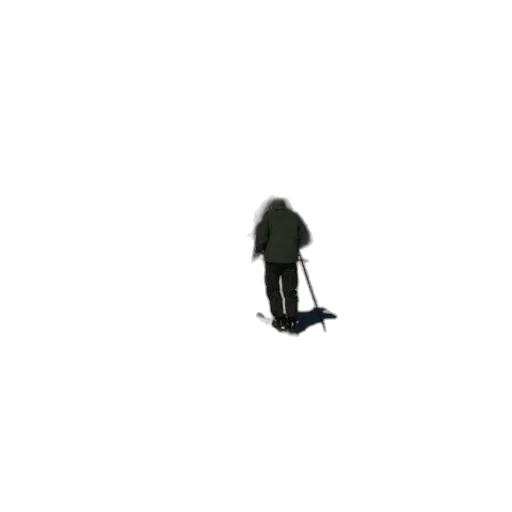 creature, umbrella, staff, robot transparent PNG cut-out