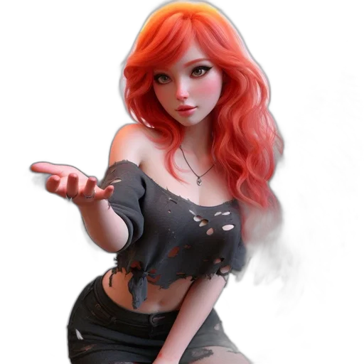 dress, staff, fantasy art, concept art transparent PNG cut-out