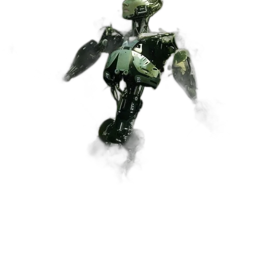 robot, weapon, creature, dragon transparent PNG cut-out
