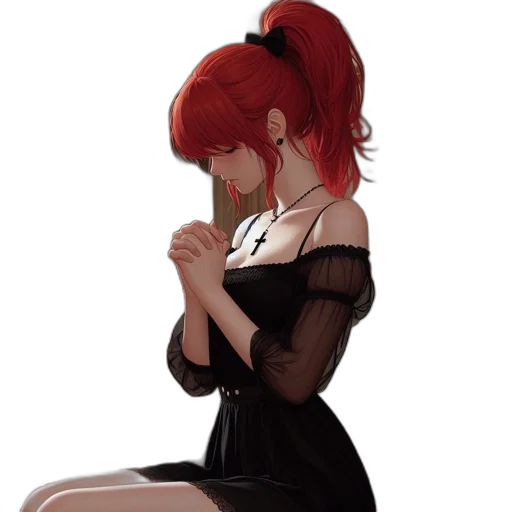 dress, jacket, staff, crown transparent PNG cut-out